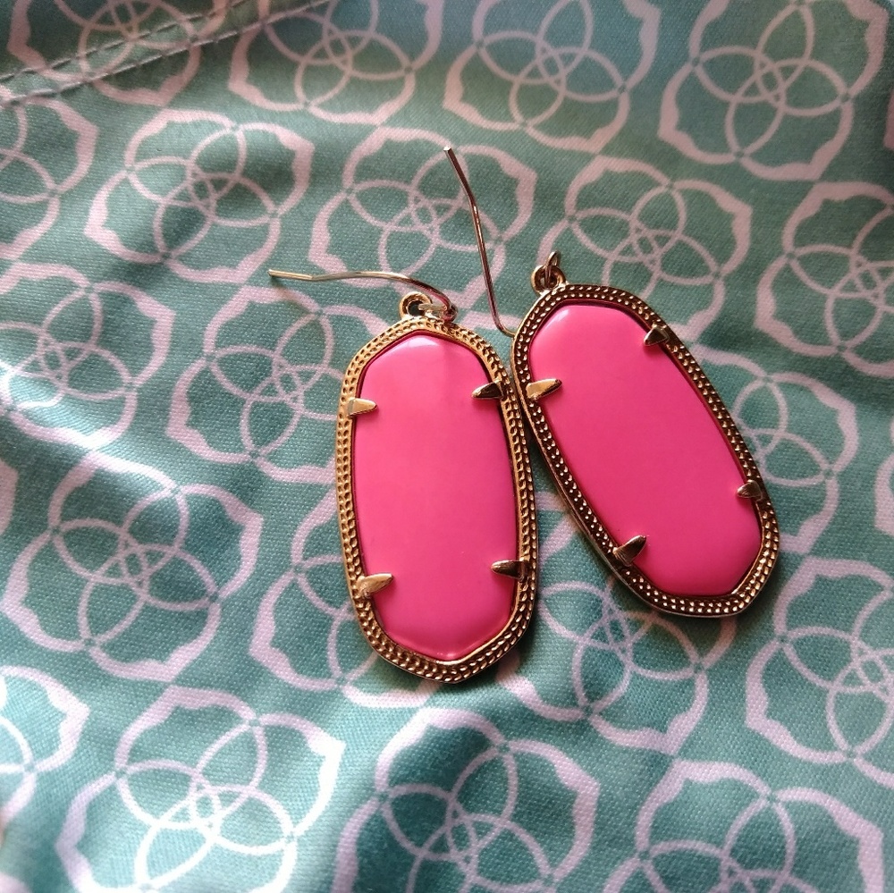 Hot Pink Earrings
